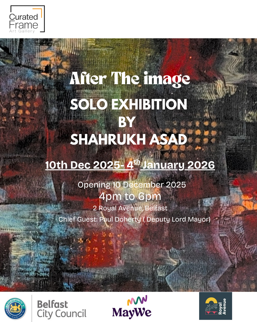 Solo Exhibition Shahrukh Asad
